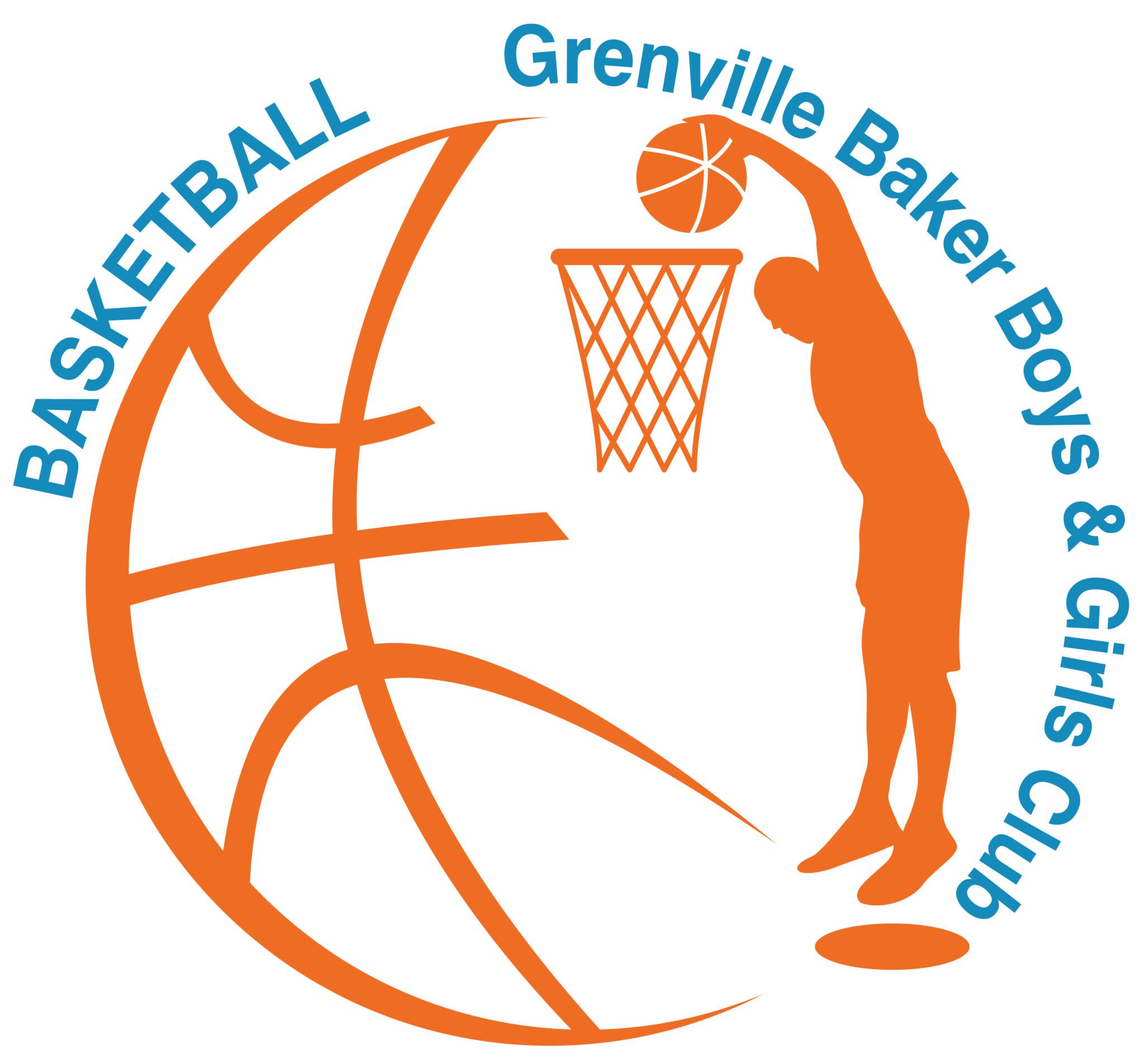Basketball logo template